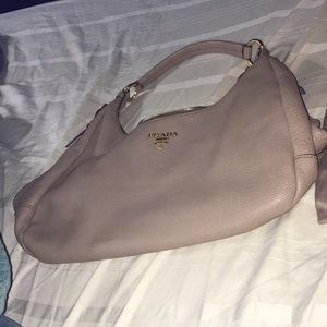 Prada vintage tan bag